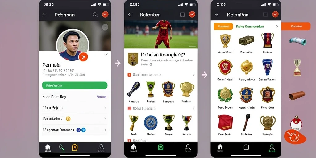 Tampilan utama aplikasi AMAN69 yang menarik.