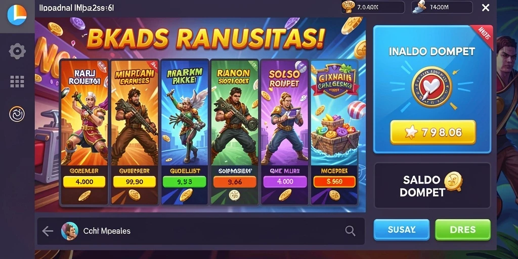 Tampilan antarmuka yang ramah pengguna.