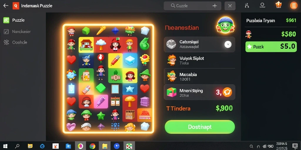 Tampilan antarmuka yang intuitif dan menarik.