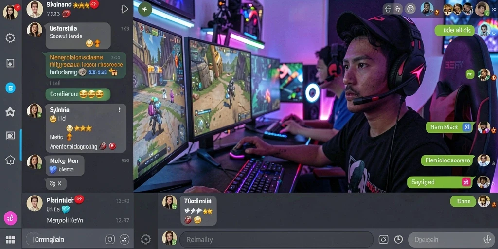Tampilan utama yang menarik perhatian.