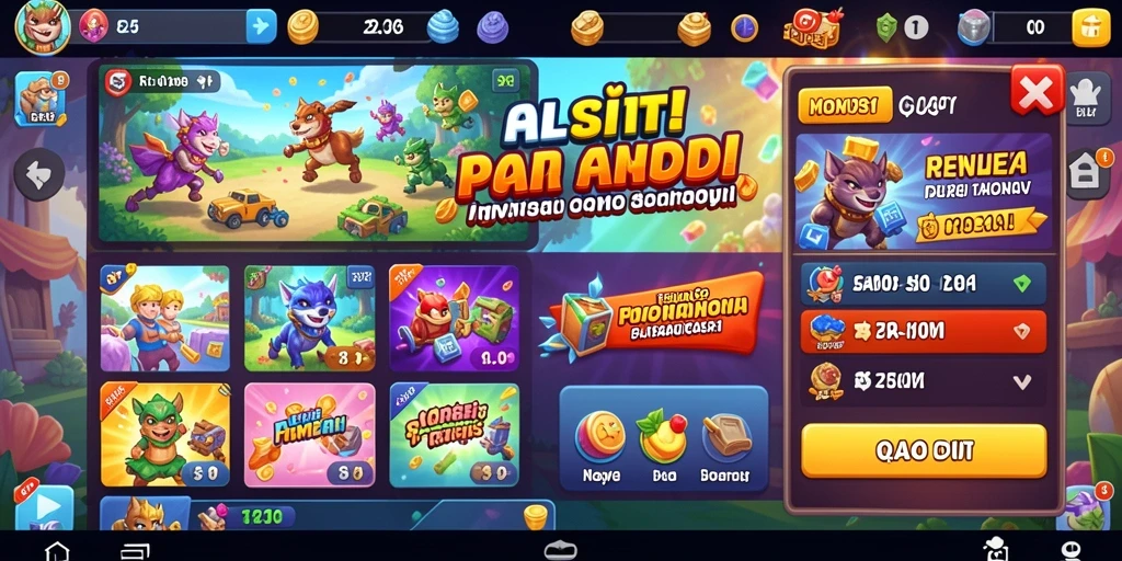 Tampilan awal yang menarik dan intuitif.
