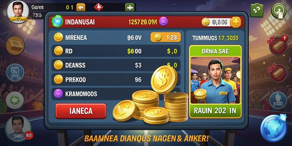 Tampilan utama NV77 yang menarik dan interaktif.
