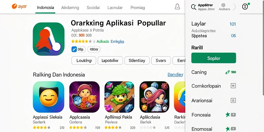 Tampilan menu utama QT777 yang menarik.