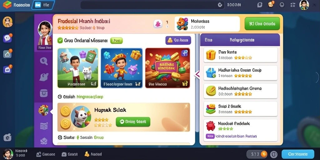 Tampilan antarmuka yang sederhana dan mudah dinavigasi.