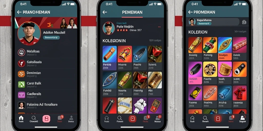 Tampilan menu utama RP6789 yang intuitif.