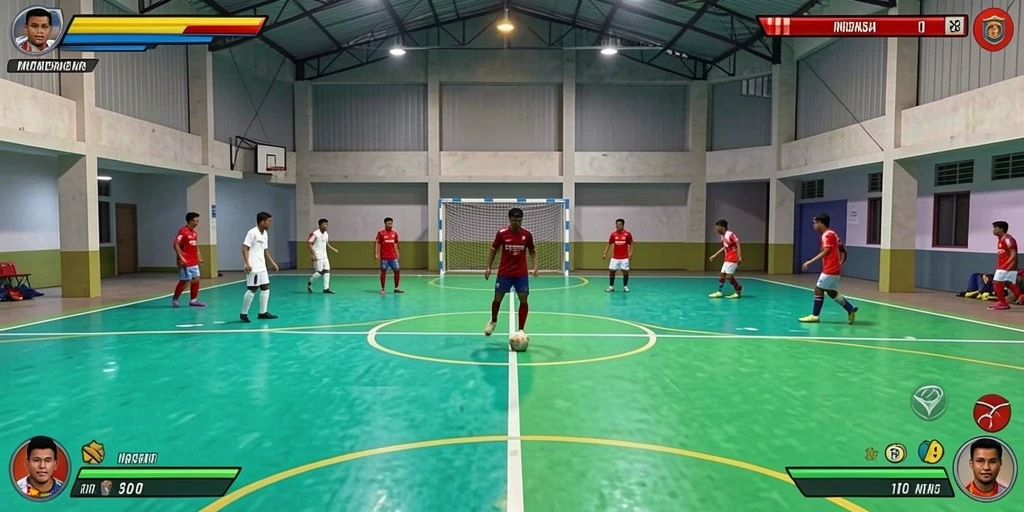 Tampilan awal yang menarik dan interaktif.