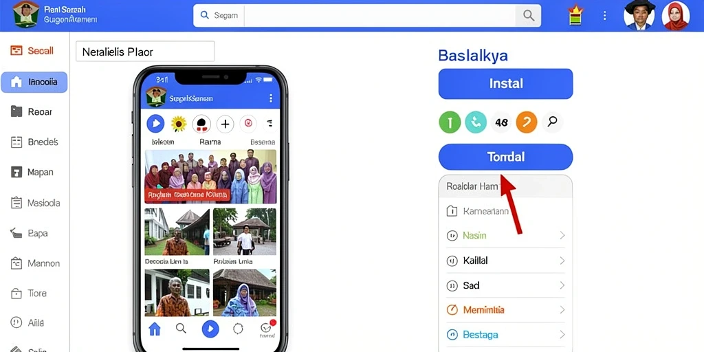Tampilan awal SINAR123 yang menarik dan ramah pengguna.