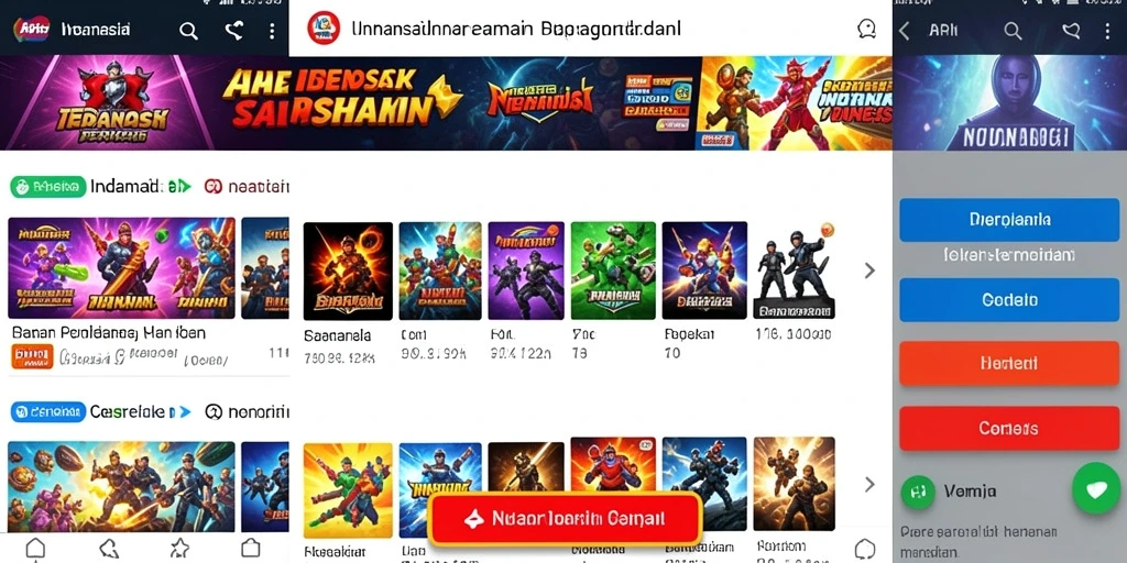 Tampilan antarmuka yang menarik dan mudah digunakan.