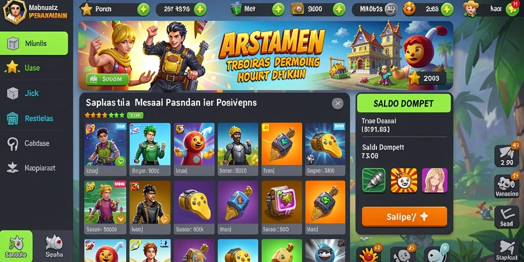 Tampilan antarmuka yang ramah pengguna.